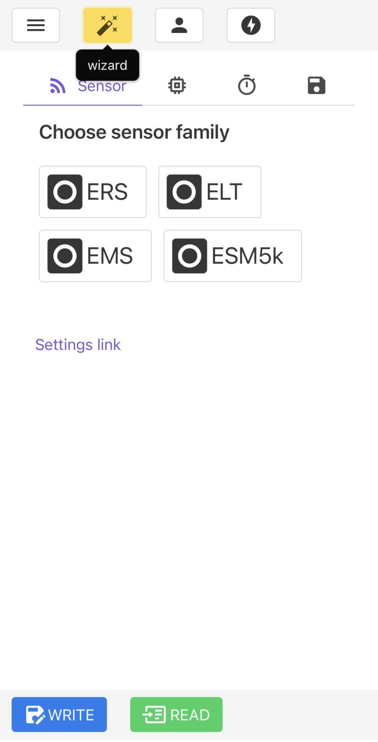 Application Settings en